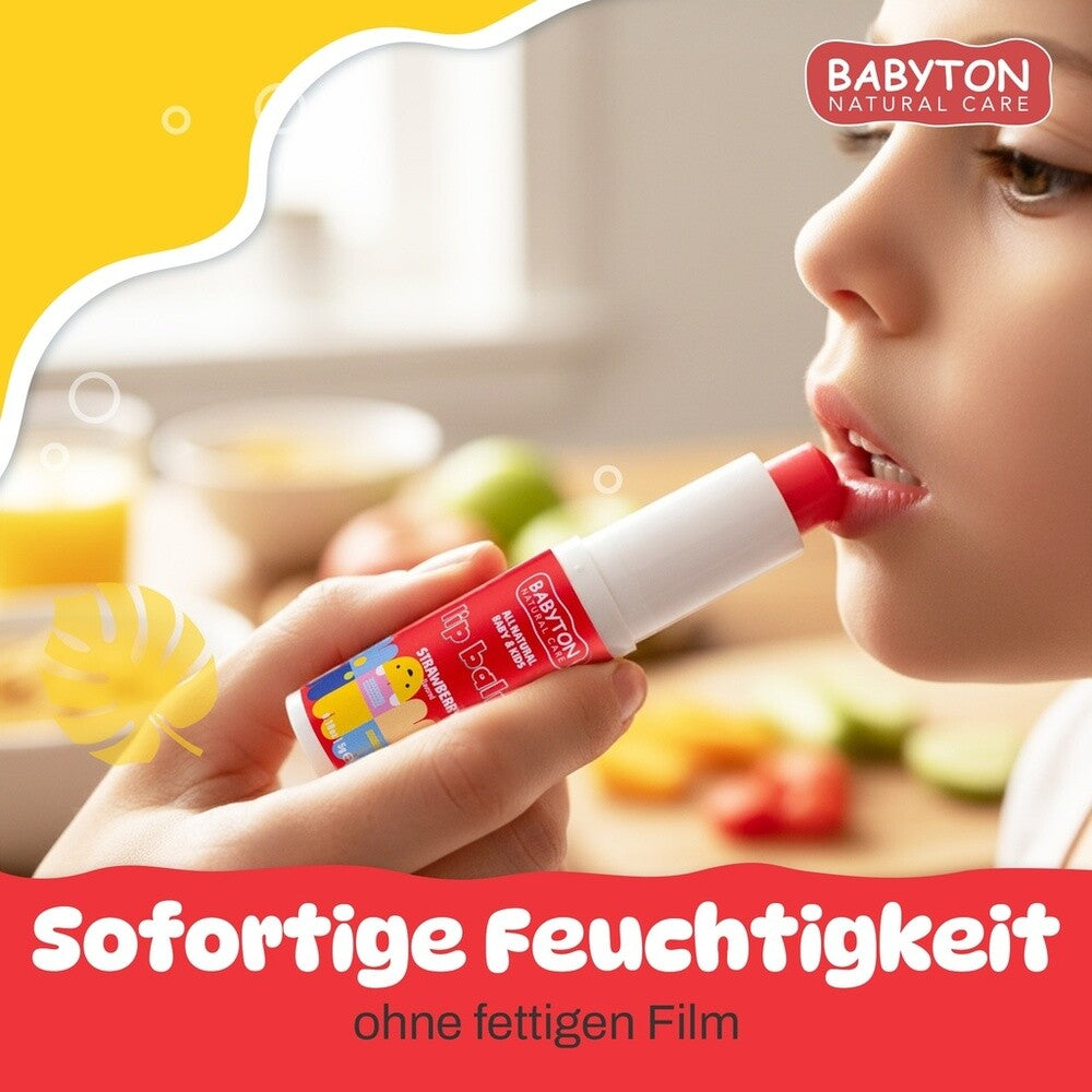 Babyton Lippenbalsam für Babys und Kinder, Erdbeergeschmack, 5 g Hauptbild