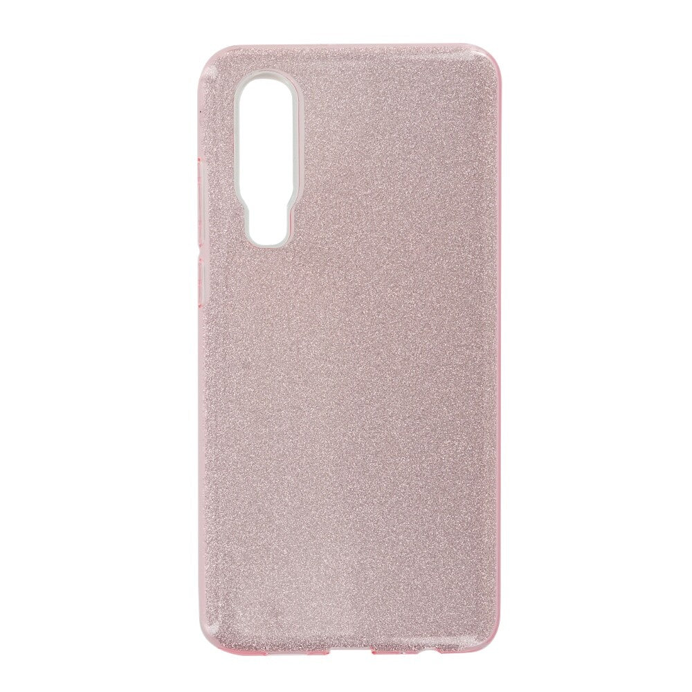 Glittery Silicone Protective Case for Huawei P30 pink