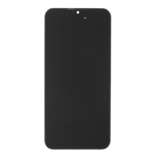 Display (Hard OLED) + Rahmen für Samsung A256 Galaxy A25 5G schwarz
