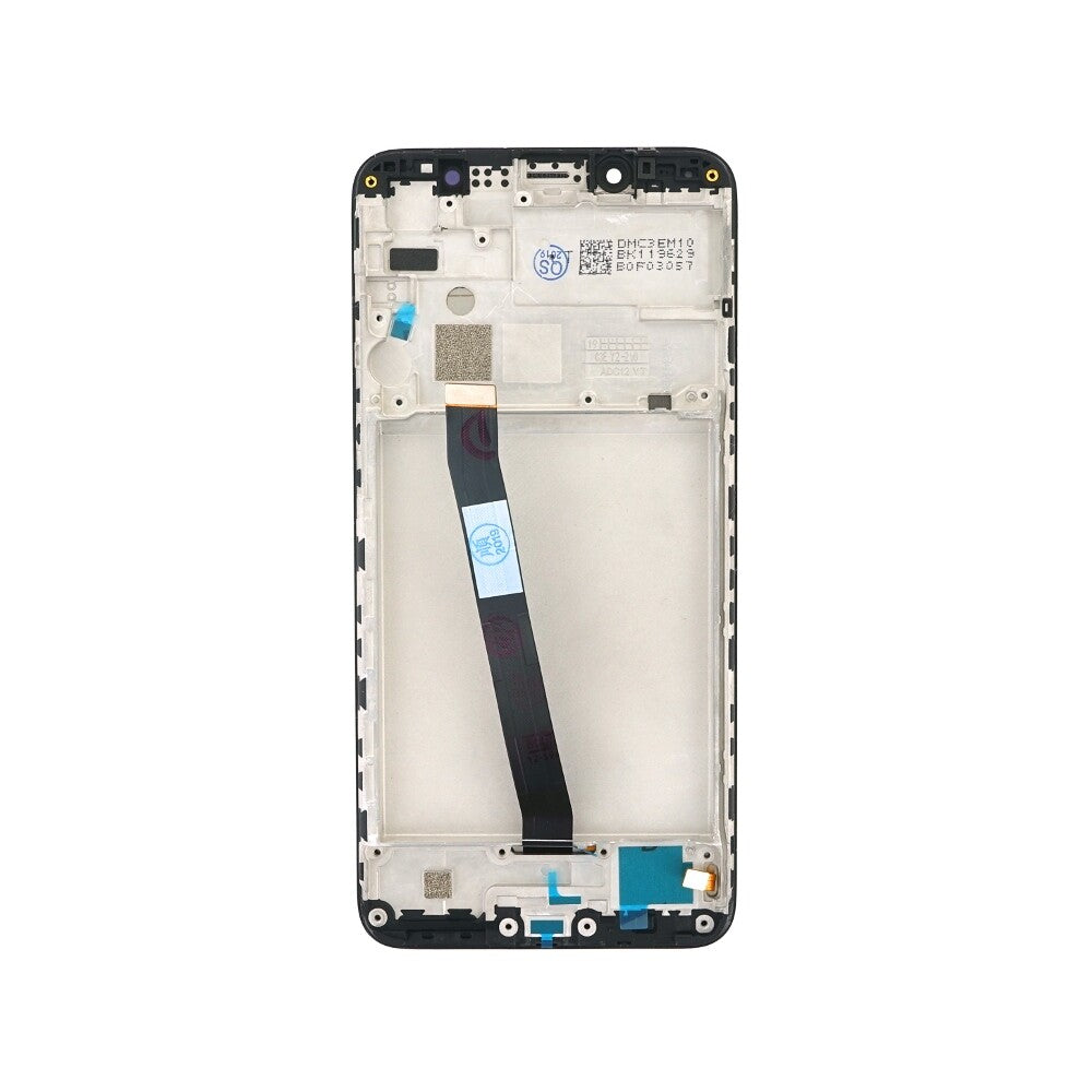 OEM display unit + frame for Redmi 7A black