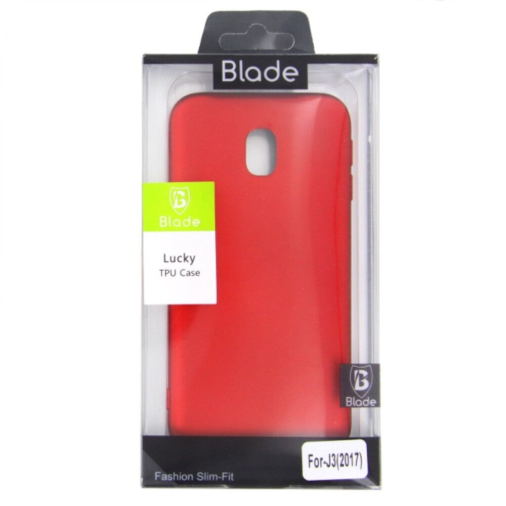 Blade Lucky TPU Schutzhülle für Samsung Galaxy J3 2017 rot