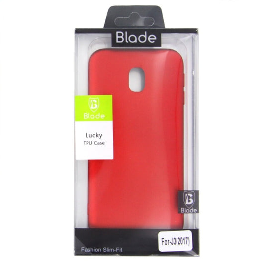 Blade Lucky TPU Schutzhülle für Samsung Galaxy J3 2017 rot