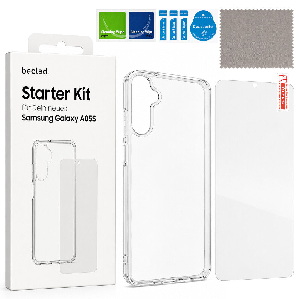 Transparente Hülle Samsung A05s (Starter Kit)
