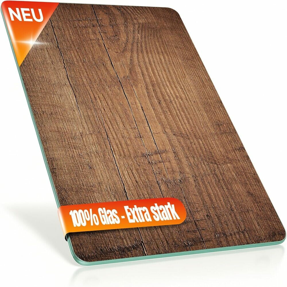 Decovetro Schneidebrett Glas |40x30cm | Glasschneidebrett | Leicht zu reinigen