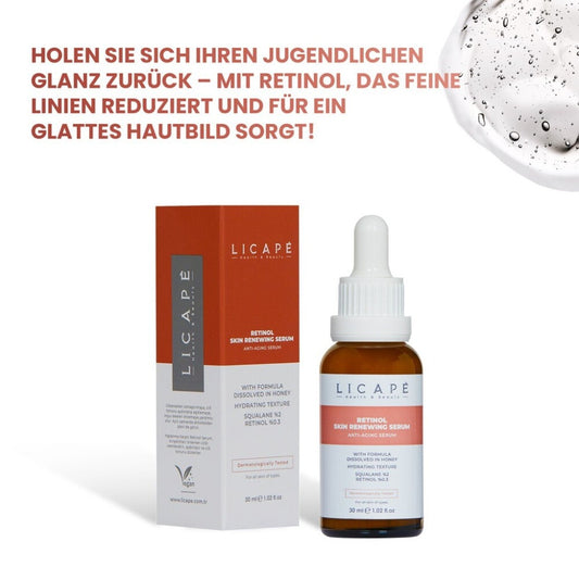 Retinol Serum 30 ml – Anti-Aging & Porenverfeinerung für strahlende Haut Hauptbild