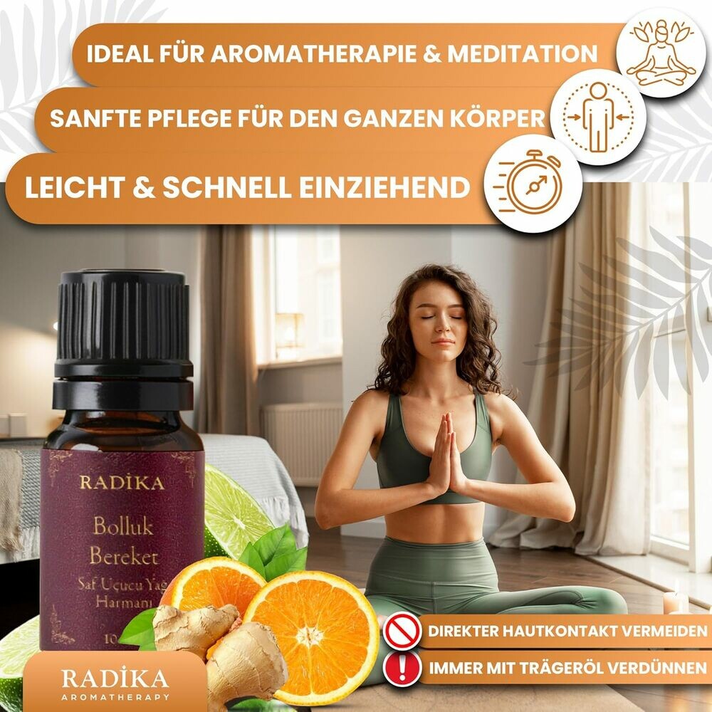 Aromatherapie-Öl, Mischung, 10 ml, 12 verschiedene spezielle ätherische Öle