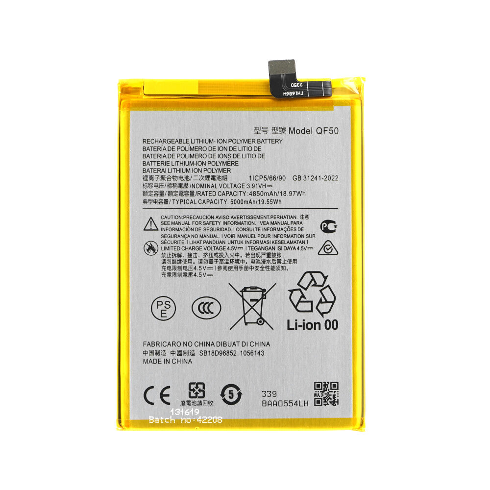 Akku QF50 für Motorola G04s (XT2421)