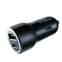 prio Schnell-Autoladegerät 20W PD (USB C) + QC 3.0 (USB A) schwarz