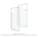 prio protective case for iPhone XS/X clear