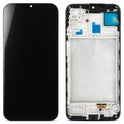 Display (Hard OLED) + Rahmen für Samsung SM-A155/A156 Galaxy A15 schwarz