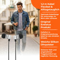 Original Evelatus EEP01 Kopfhörer schwarz - Datenkabel Handy Ladekabel