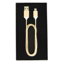 Magnetisches Lightning-USB-Kabel / Ladekabel in Gold