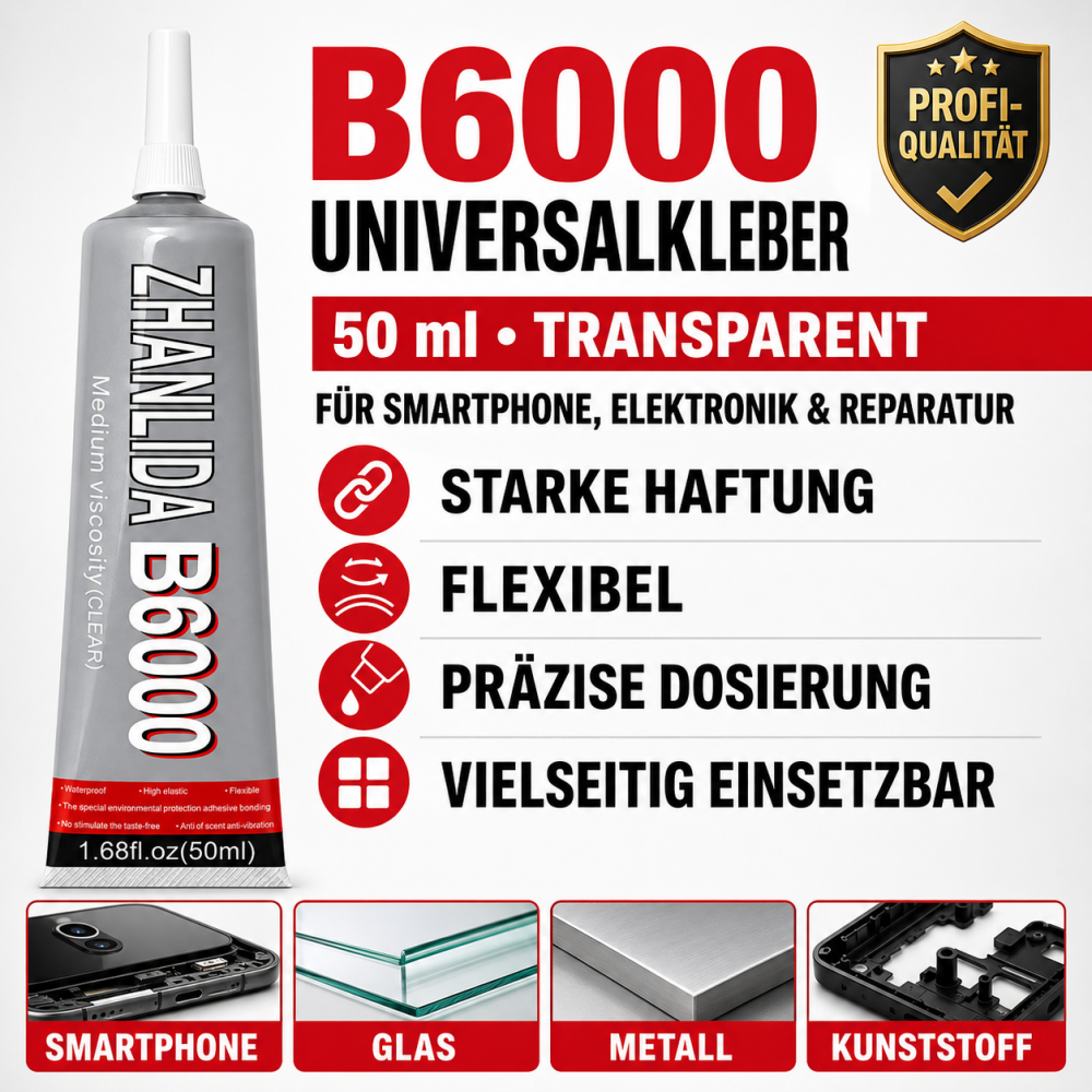 Zhanlida B6000 Universalkleber 50ml Klebstoff