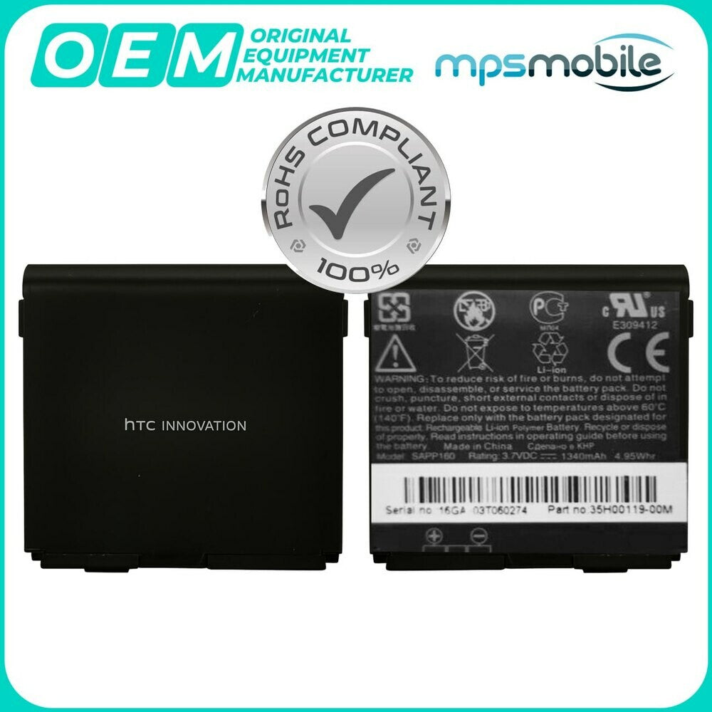 Original BA S350 Akku für HTC Magic, A6161, Sapphire, Google G2 Batterie