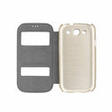 Puloka Flip Case for Samsung Galaxy S3 gold