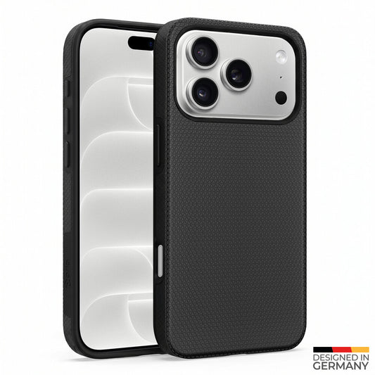 Prio Schutzhülle für iPhone 18 Pro / 17 Pro schwarz