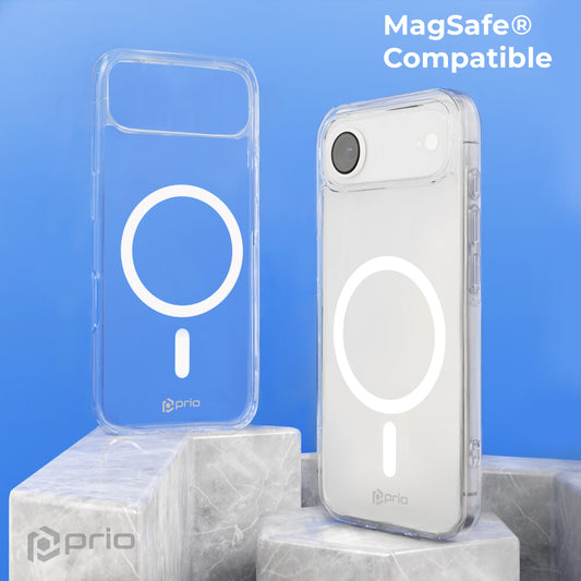 prio Protective Case MAG für iPhone 17 Air (6,5 Zoll) klar