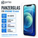 prio Displayschutzglas für iPhone 13 mini transparent