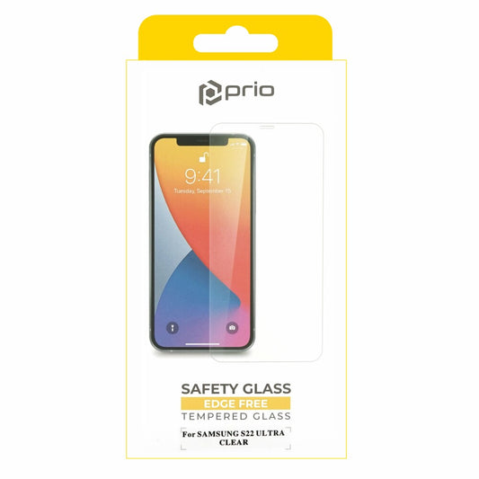 prio screen protector glass for Samsung S22 Ultra transparent