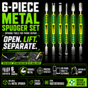 BESTES 6-in-1-Metallspatel- Set