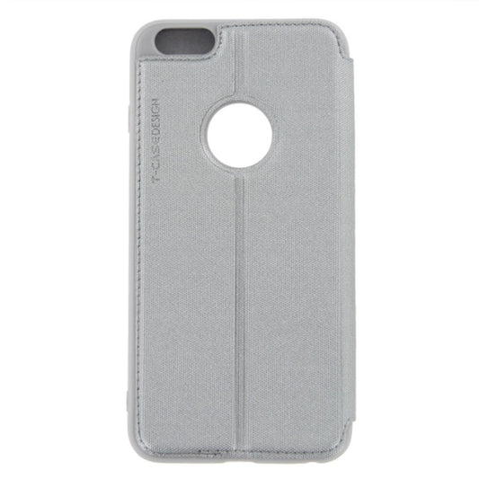 T-CASE Magnet Flip Schutzhülle View / Handytasche für iPhone 6 / 6s plus grau