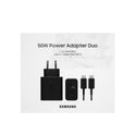 Samsung 50W Netzteil / Ladegerät Duo (Typ C) schwarz EP-T5020XBE