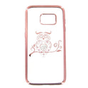 TPU Case Bling Samsung Galaxy S7 - Owl rosegold