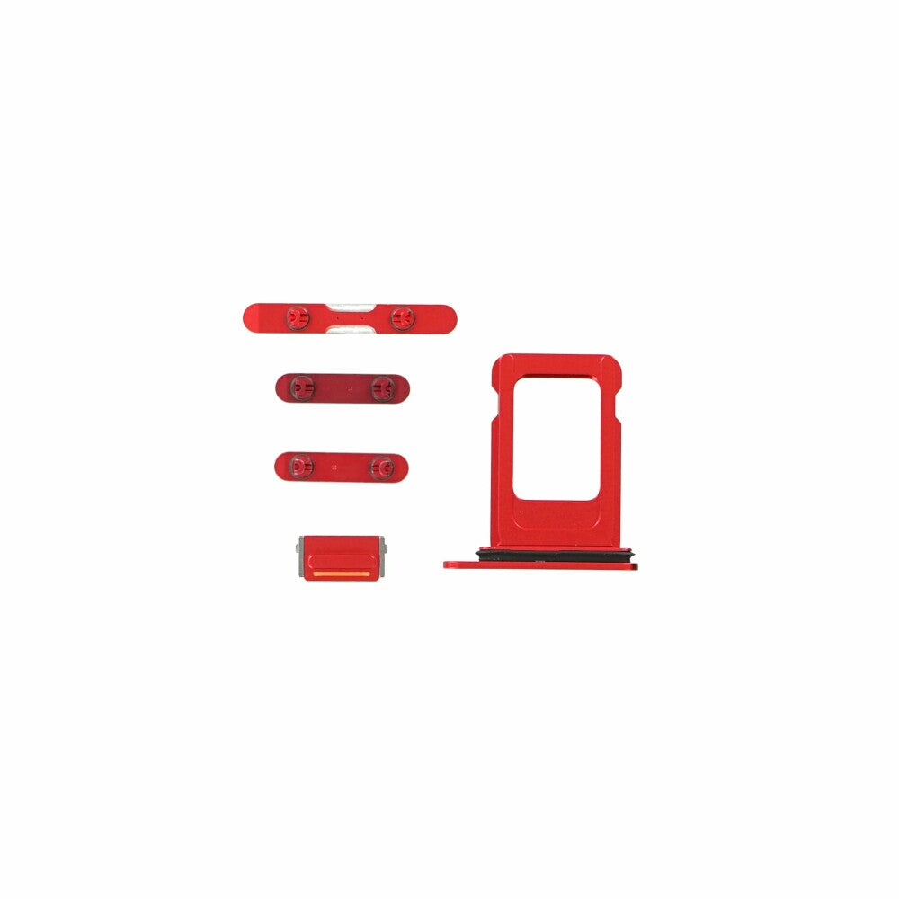 OEM button set for iPhone 12 red