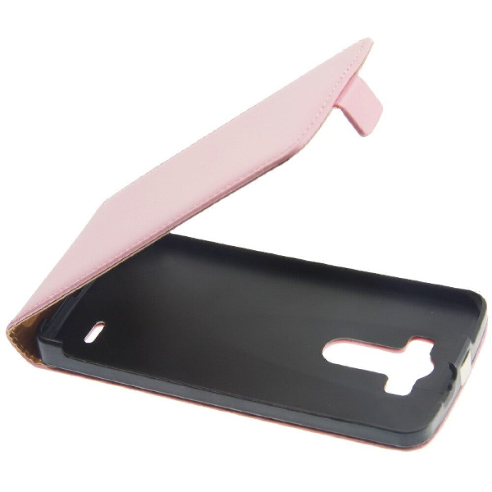 Leder Flip Hülle LG G3 D855 - Pink 4250710554034