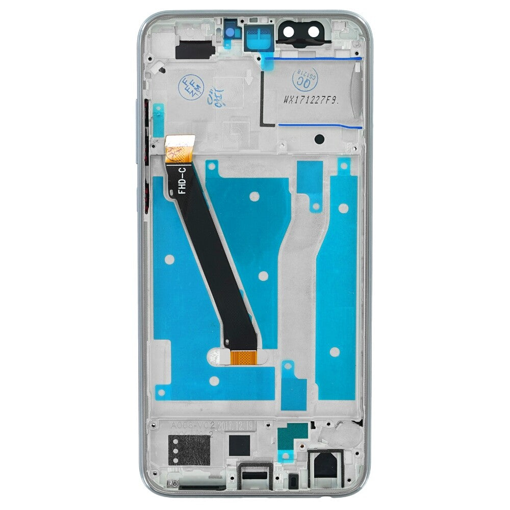 OEM Display Unit + Frame for Huawei Honor 9 Lite gray, without logo