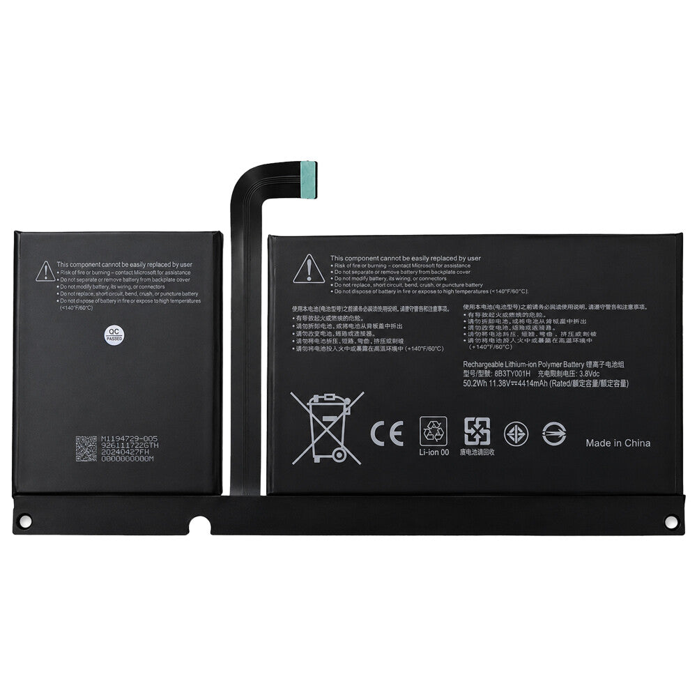 Akku DYNC01 für Microsoft Surface Pro 8