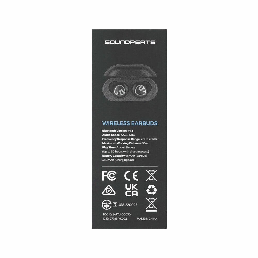 SOUNDPEATS Free 2 Classic Bluetooth - Headset schwarz