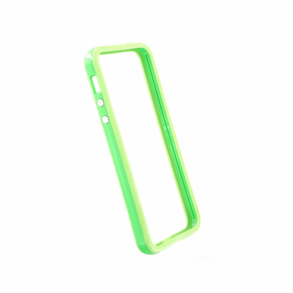 Bumper Case für iPhone 5 / 5SE - Grüner Schutzrahmen - Robuste und Passgenaue Hülle