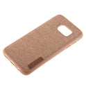 Silicone Case Textile for Samsung S7 brown