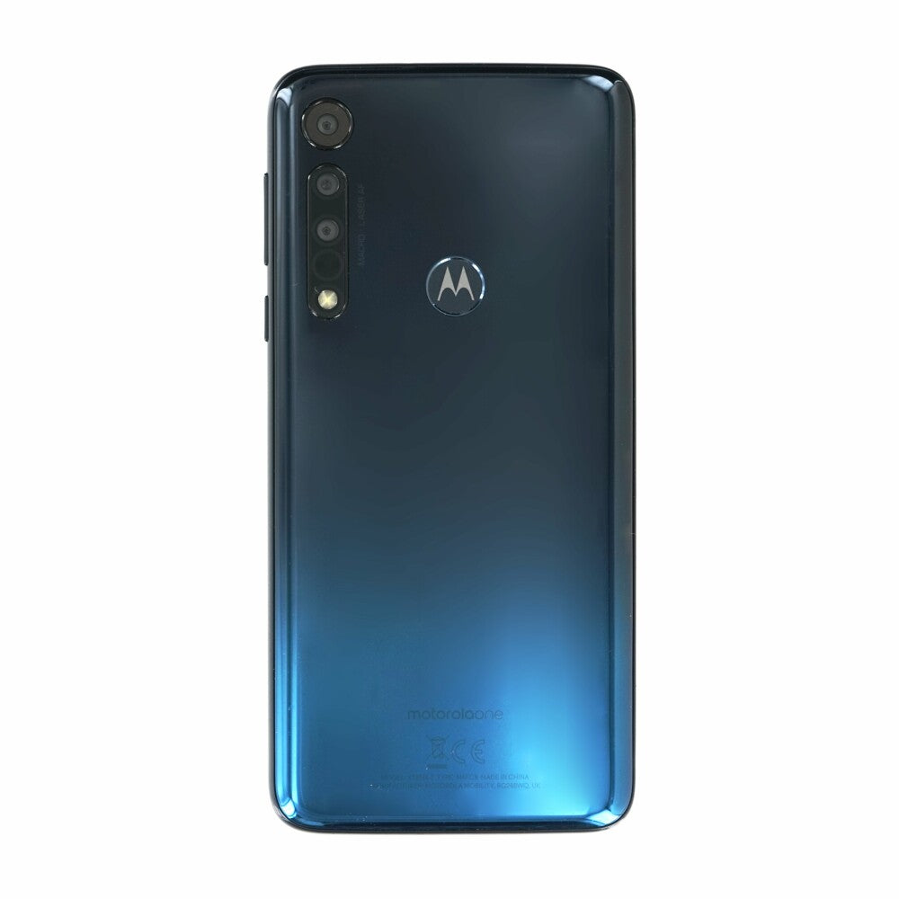 GRADE-C Motorola One Macro 64GB Space Blau