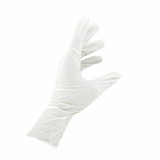 Sritrang powder-free nitrile gloves, 90 pieces, size XL, white