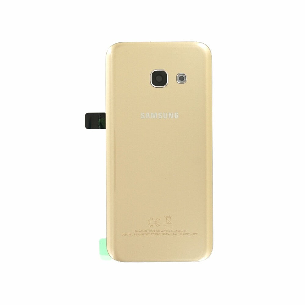 Samsung Galaxy A3 (2017) A320F battery compartment cover gold