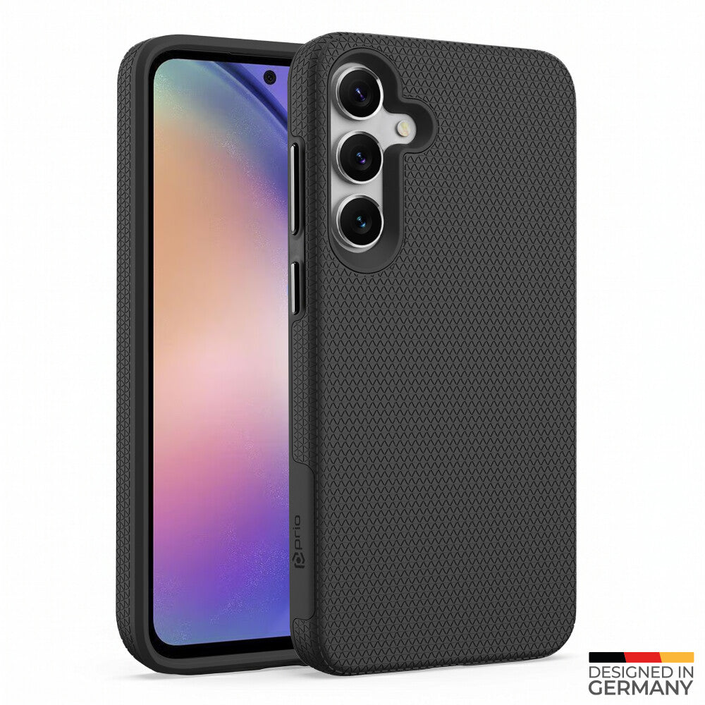 prio Schutzhülle (Case, Cover, Handytasche) für Samsung A54 schwarz