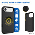 prio Liquid Silicone Case MAG für iPhone 17 Air (6,5 Zoll) schwarz