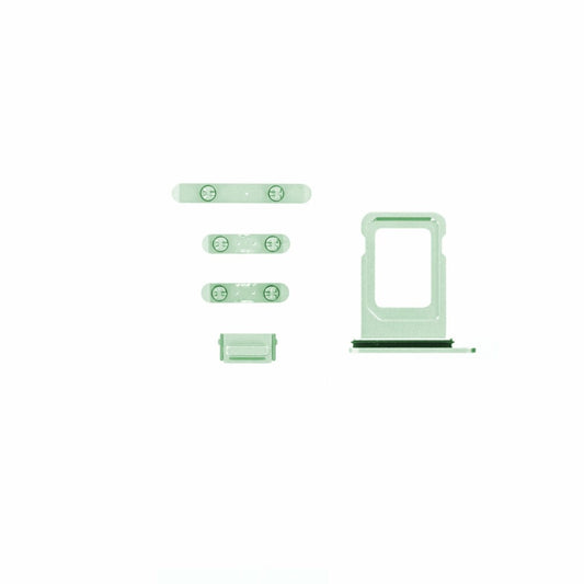 Tasten Set für iPhone 12 Ersatz Button Stummschalttaste Flex Kabel grün