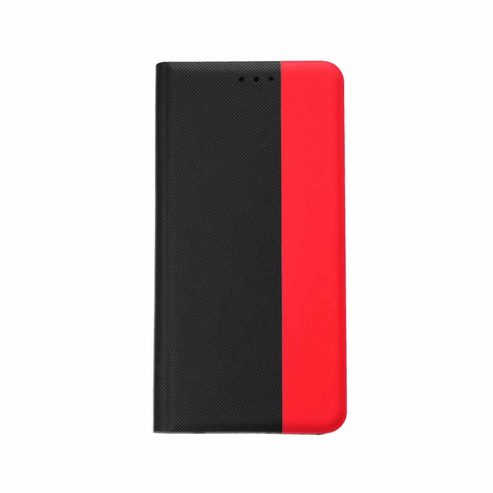 prio Book Case Fashion for Samsung S23 black-red