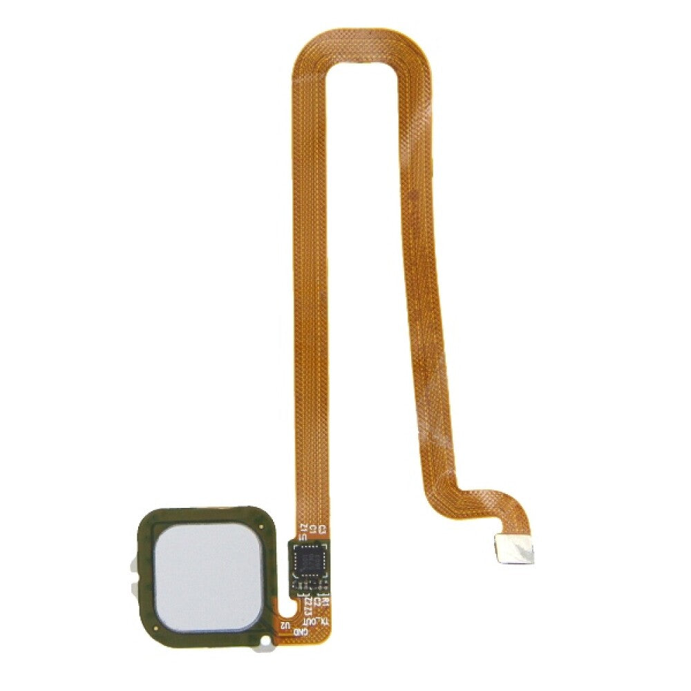 OEM Fingerabdrucksensor Flex für Huawei Mate 8 silber