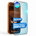 prio 3D Shock Proof Tempered Glass für iPhone 17 Pro (6,3 Zoll) schwarz