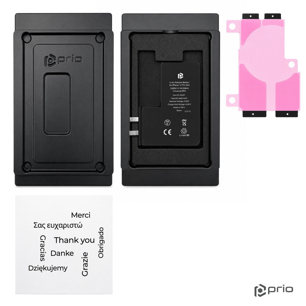 prio Batteriezelle für iPhone 12 Pro Max (ohne Flex-Kabel)