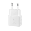 Original Samsung Schnellladegerät 25W USB-C Netzteil Kabel Weiß EP-T2510XWEGEU