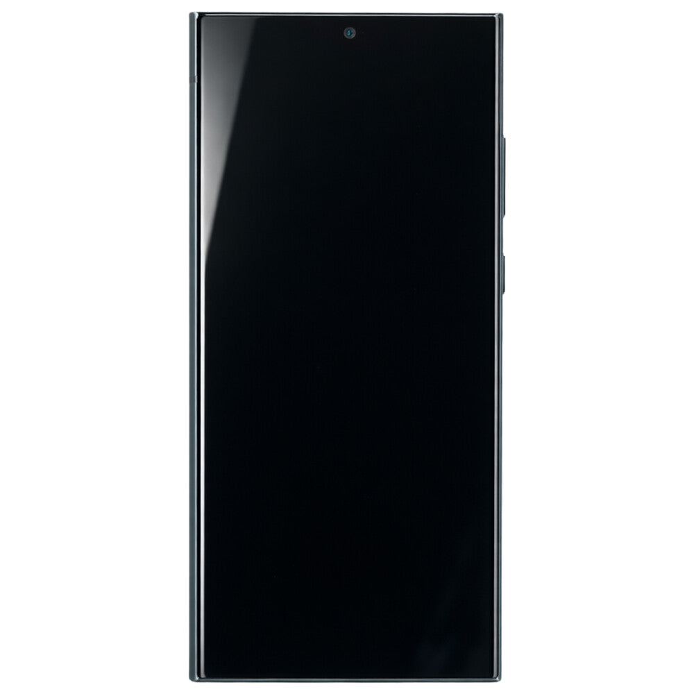 Samsung Display + Rahmen (montiert) S928 Galaxy S24 Ultra titanium /Blau/Grün