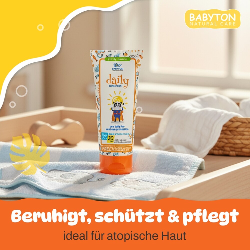 Babyton Mineralische Tagessonnencreme für Babys und Kinder LSF 30
