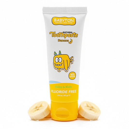 Babyton Baby- und Kinderzahnpasta, natürlich, 50 g