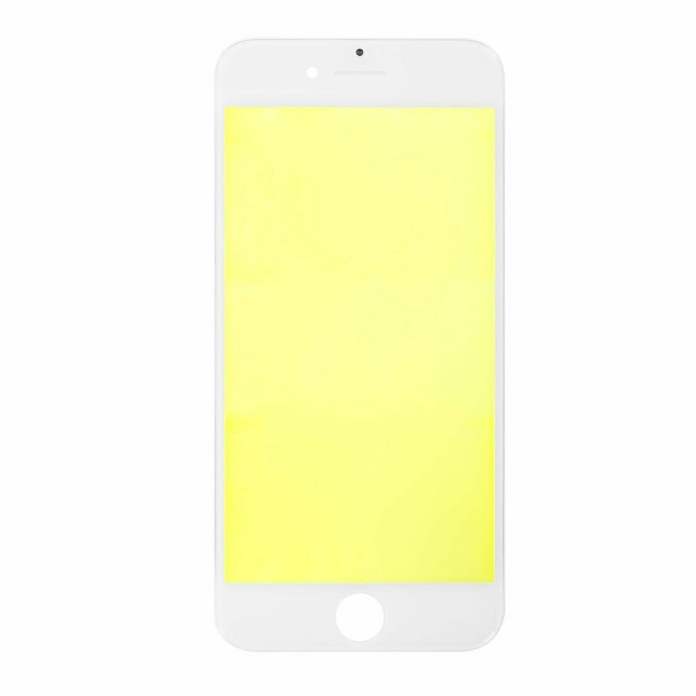 OEM display glass + frame for iPhone 8 white