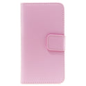 Slim Leder Book Case for iPhone 6 Plus - pink 4250710556335